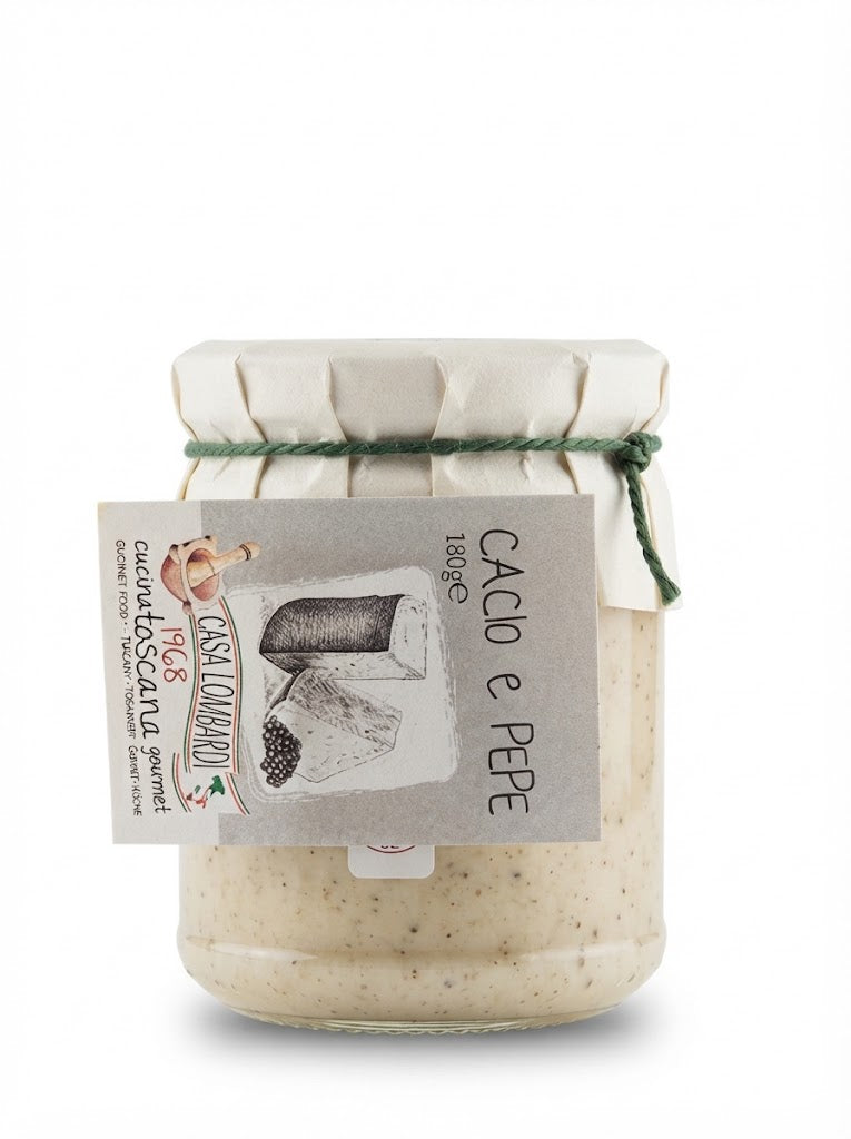 Crema Cacio e Pepe Casa Lombardi (Cucina Toscana Gourmet dal 1968) 180 gr
