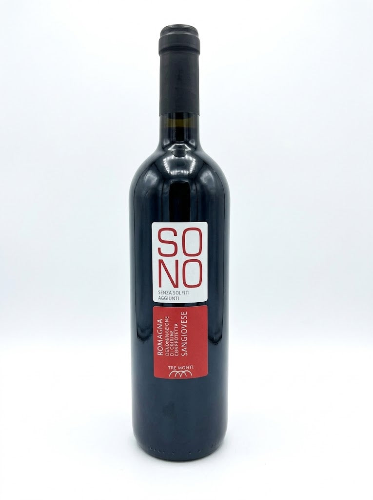 SONO Sangiovese Bio 2025 senza solfiti Tre Monti