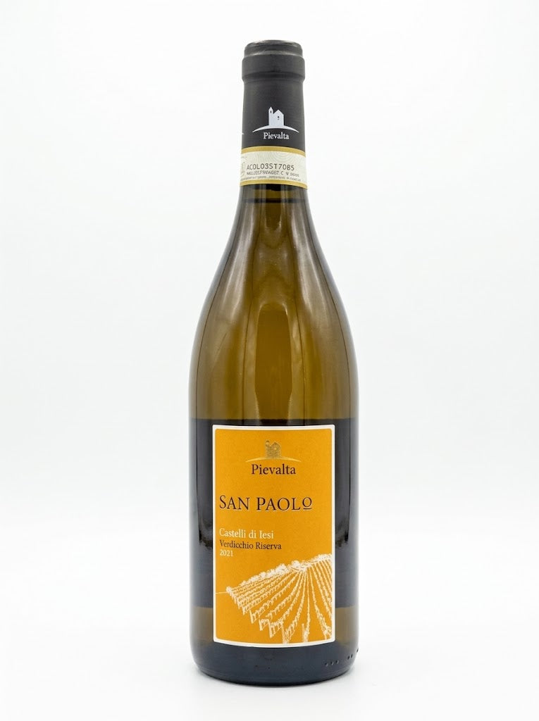 Castelli di Jesi Verdicchio Riserva Classico DOCG "San Paolo" 2021 della cantina Pievalta