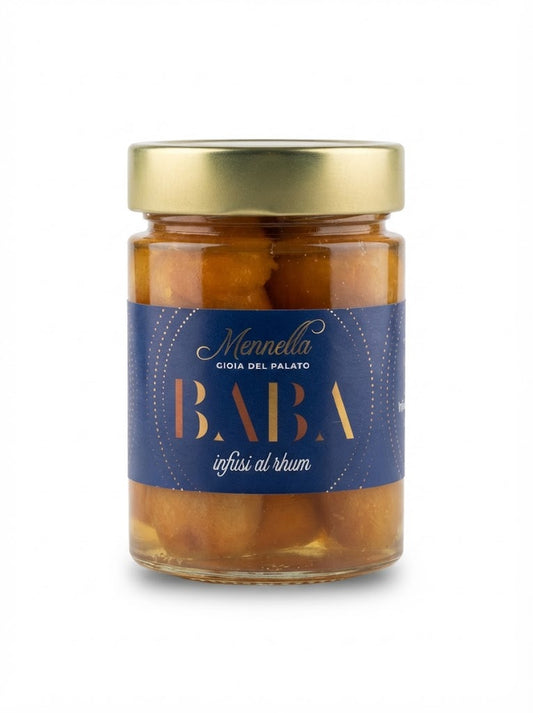 Babà infuso al Rhum 330 gr Mennella