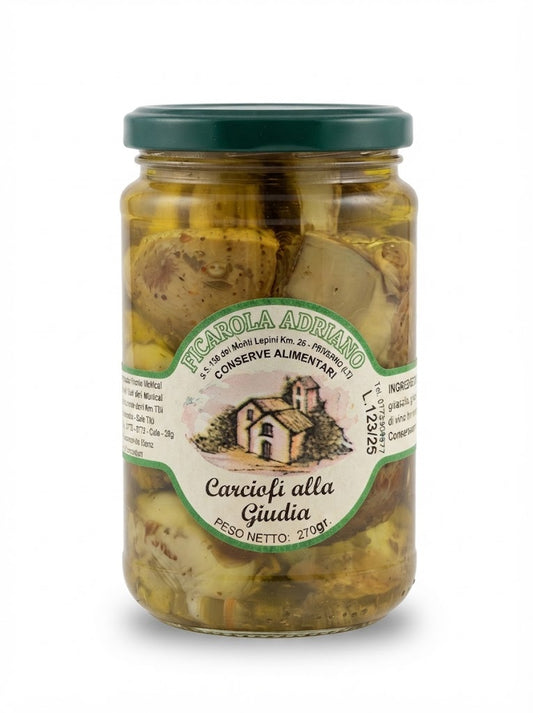Carciofi alla Giudia Ficarola Adriano 270 gr