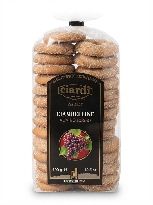Ciambelline al Vino Rosso del Biscottificio Artigianale Ciardi 300gr