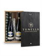 Confezione Regalo in Legno "Tunella" con Due Bottiglie