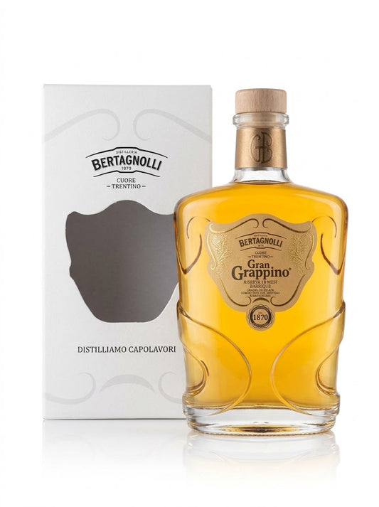Grappa Gran Grappino Riserva 18 mesi barrique Bertagnolli