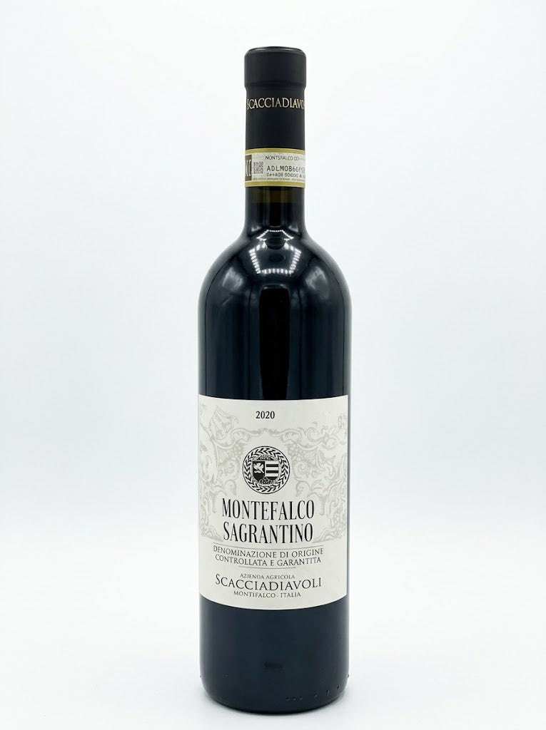 Montefalco Sagrantino DOCG 2020 della cantina Scacciadiavoli