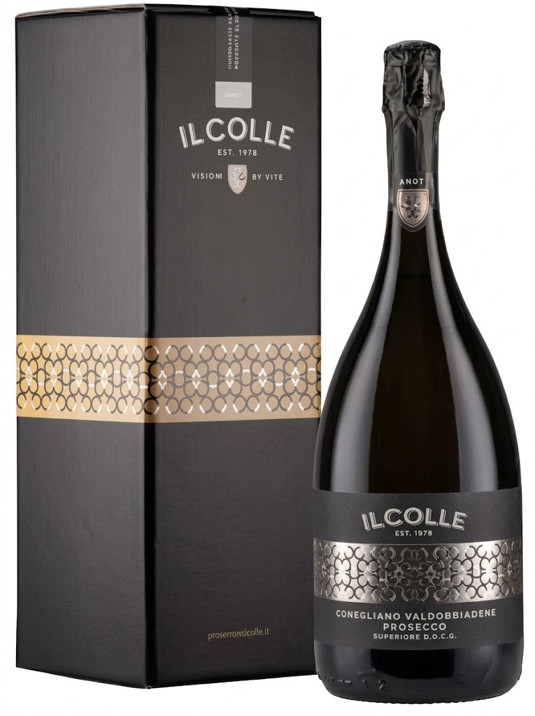 Prosecco Brut Conegliano Valdobbiadene Superiore Docg  Il Colle Magnum con astuccio in cartone